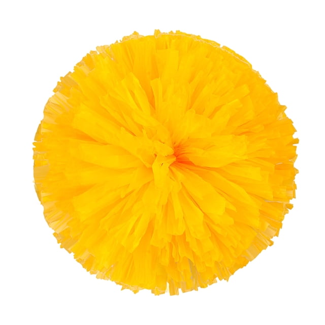 2PCS Cheerleaders Handheld Color Flowers - PE, Lightweight, High - Density Color Strip, with Double Finger Ring Buckle, for Sports