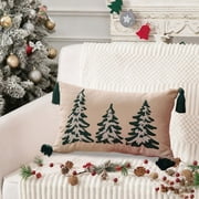 Amzcrzy C Loth Pillowcase Bedspread & Coverlet Sets Christmas Pillow Cover Embroidery Christmas Cushion Cover Holiday Products Home Decoration Bedding Bedding Comforter Sets Bedding Set