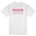 thumbnail image 1 of La Gentillesse Est Contagieuse #Journéedegentillesse Hashtag T-shirt Blanc pour Homme à Cœurs, 1 of 1