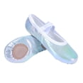 thumbnail image 1 of Children's Solid Color Dance Shoes Soft Sole Practice Shoes Elastic Laces Shaping Shoes Dance Shoes, 1 of 9