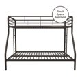 thumbnail image 2 of DHP Dusty Twin over Full Metal Bunk Bed, 2 of 7