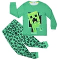 thumbnail image 1 of Kawell Pyjamas pour Garçons 4-15 Ans Enfants Minecraft Vêtements de Nuit, Lot de 2, 1 of 6