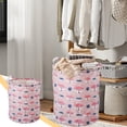 thumbnail image 3 of EGNMCR Large Dirty Basket With Handle Inner Foldable Storage Basket Doll Organizer storage basket, 3 of 6