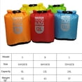 thumbnail image 2 of Sac Étanche Sec 6L12L pour Extérieur Natation rafting kayak Bateau Sac de Rangement, 2 of 8