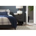 thumbnail image 3 of South Shore Fynn Nightstand with Drawers and Cord Catcher for Child, in Gray Oak, 3 of 11