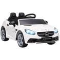 thumbnail image 1 of Aosom 12V Kids Electric Ride On Car with Parent Remote Control White, 1 of 9