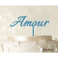 thumbnail image 1 of Personalized Name Cake Topper Custom Cake Topper Color Option Available 5-7 Inches Wide, 1 of 1