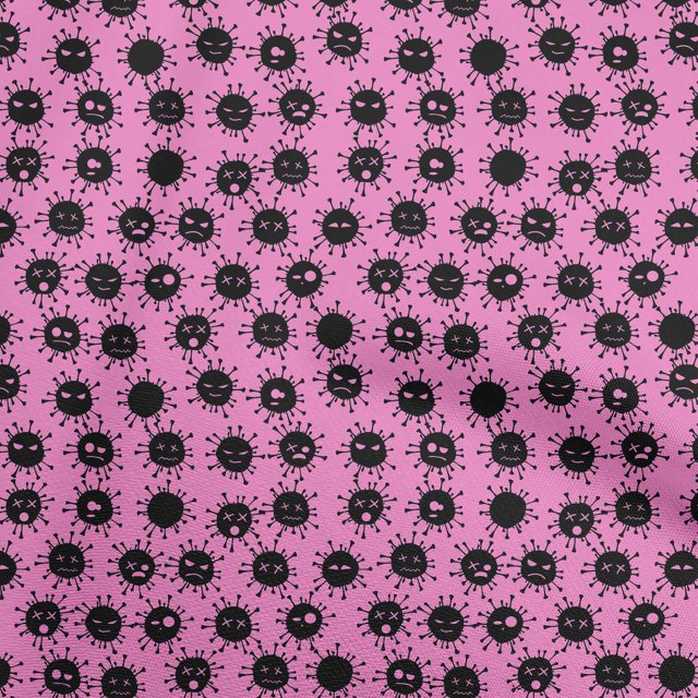 oneOone Cotton Poplin Twill Fuschia Pink Fabric Medical Sewing Craft Projects Fabric Prints by Yard 56 Inch Wide
