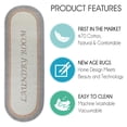 thumbnail image 2 of Non Skid Washable Laundry Room Runner Rug - 59 x 20 Inches Heavy Duty Ultra-Thin 70 % Cotton Laundry Mat for Laundry Room, 2 of 9