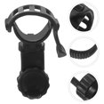 thumbnail image 1 of AURARMLET 2 Pcs Support de Canne pour Fauteuil Roulant pour Usage Quotidien avec Fonction Réglable Noir, 1 of 8