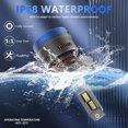 thumbnail image 4 of H4/9003 LED Headlight Bulbs IP68 Waterproof Car LED Headlight Bulbs 6000K 600W 80000LM Bright LED Headlights, 2PCS, 4 of 8