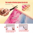 thumbnail image 2 of KW-trio Plastic Loose Leaf Binders, ABS, Ring Binding Spines, with 30-Hole Design, Assorted Colors, 10 Count, 2 of 8