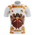 thumbnail image 1 of Chandail de Cyclisme pour Homme Thankgiving Turkey - 6TG, 1 of 3
