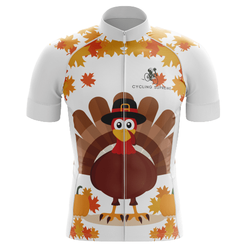 Chandail de Cyclisme pour Homme Thankgiving Turkey - 6TG