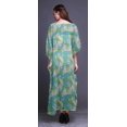 thumbnail image 4 of Bimba Kaftan Long de Plage à Fleurs pour Femmes, Tenue de Plage, Paréo de Bikini, Robe Maxi - S-L, 4 of 5