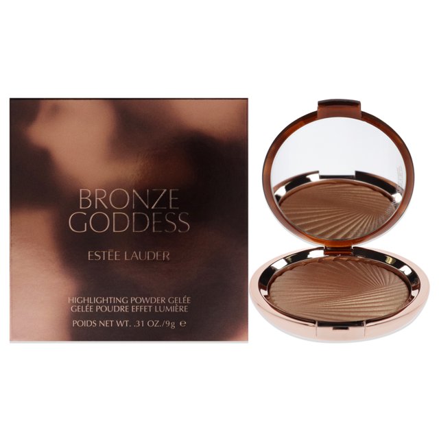 Estee Lauder Bronze Goddess Highlighting Powder Gelee 0.31oz 02 Solar Crush New With Box