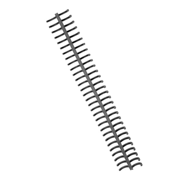 Sheet Binding Comb, Spiral Binding Coil Pretty Colour For Page Black