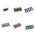 thumbnail image 3 of fastboy 10 Pieces Motorcycle Bolts Set Aluminum Alloy Universal Motorbike Screws Nuts Body Modification Replacement Maintenance Silver, 3 of 8