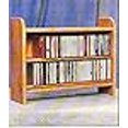thumbnail image 2 of The Wood Shed 202 Solid Oak 2 Shelf CD Cabinet, 2 of 2