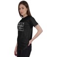 thumbnail image 3 of Inkmeso Haut Citation pour Femme C'est une Idée Horrible Quelle Heure? T-Shirt à Imprimé Graphique, 3 of 7