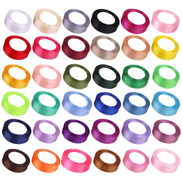 Gift Ribbon Wedding Decorations Clothes Making Supply DIY Craft Accessories Light-weight Polyester Ribbons for Ornaments Cyan 54