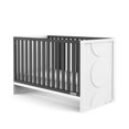 thumbnail image 1 of Child Craft Orbit 3-in-1 Euro Crib, Ebony/Matte White, 1 of 9