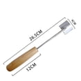 thumbnail image 3 of Wooden Rolling Pin and Non-Stick Kneading Mat Set with Measurements for Baking, Pasta Making, 2-Piece Kitchen Dough Roller Kit, 3 of 8