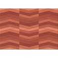 thumbnail image 1 of Ahgly Company Machine Washable Indoor Rectangle Transitional Bright Orange Area Rugs, 2' x 3', 1 of 7