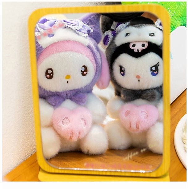 30/50cm Plush Toys Kuromi Stuffed Dolls Birthday Gift Room
