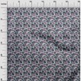 thumbnail image 2 of oneOone Polyester Spandex Sky Blue Fabric Florals Sewing Craft Projects Fabric Prints By Yard 56 Inch Wide-KV9, 2 of 4
