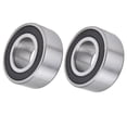 thumbnail image 1 of Roulements 2 Pcs Roulement à Billes à Double Rangée Fonctionnement à Grande Vitesse Excellente Fabrication Fournitures Industrielles pour Machines Agricoles, 1 of 7