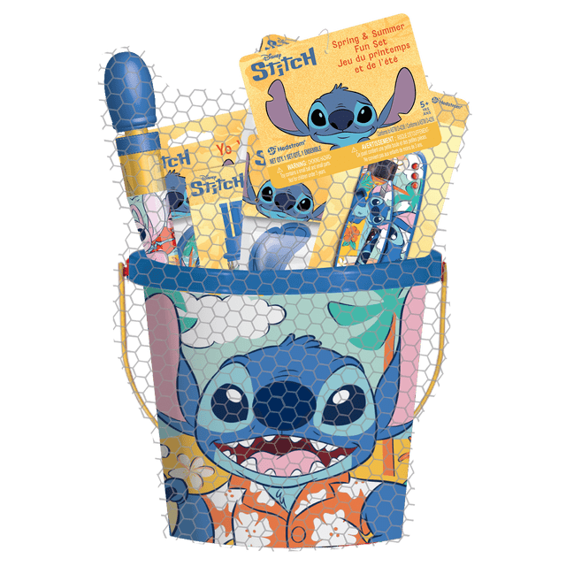 Seau garni Disney Lilo & Stitch, à partir de 5 ans.
