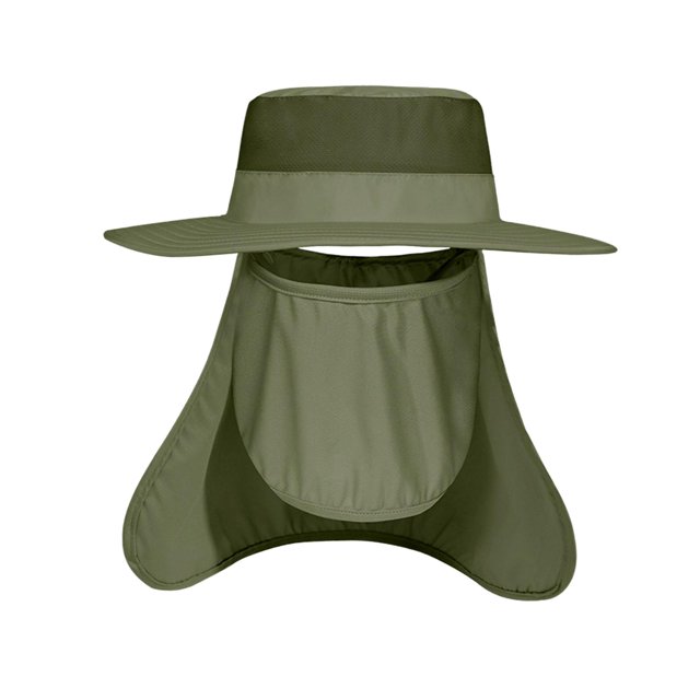 Wide Brim Bucket Hat Polyester Fisherman Visor for Vocation Outdoors Fishing Style