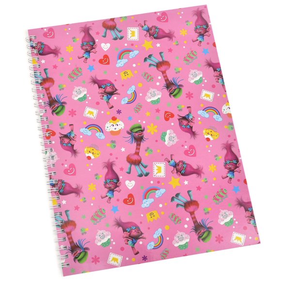 Cahier Les Trolls de DreamWorks pour filles