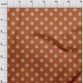 thumbnail image 2 of oneOone Cotton Poplin Fabric Floral Block Printed Fabric 1 Yard 56 Inch Wide, 2 of 4