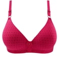 thumbnail image 2 of TIMIFIS Womens Plus Size Bra,Woman's Gathered Together Large Size Daily Bra Underwear No Rims Everyday Adjusting Bralette, 2 of 3
