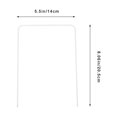 thumbnail image 2 of CNKOO Croquet Square Wickets Replacement Gate Game Goal Heavy White Iron 9 Pcs, 2 of 6