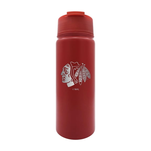 Stainless Steel Executive 18Oz Water Bottle Nhl Chicago Blackhawks