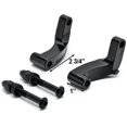 thumbnail image 5 of Krator Kit d'Extension d'Extension Miroir Noir Compatible avec Harley Davidson Dyna Super Glide Custom 2007-2009, 5 of 5