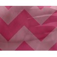 thumbnail image 4 of oneOone Tissu Georgette Viscose Imprimé Géométrique Chevron au Mètre 42 Pouces de Large, 4 of 4