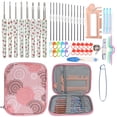 thumbnail image 4 of 11Pcs Stainless Steel Rod Needle Knitting Set Crochet Tool Accessories Crochet Organizer Sewing Tools Gift for Beginners, 4 of 7