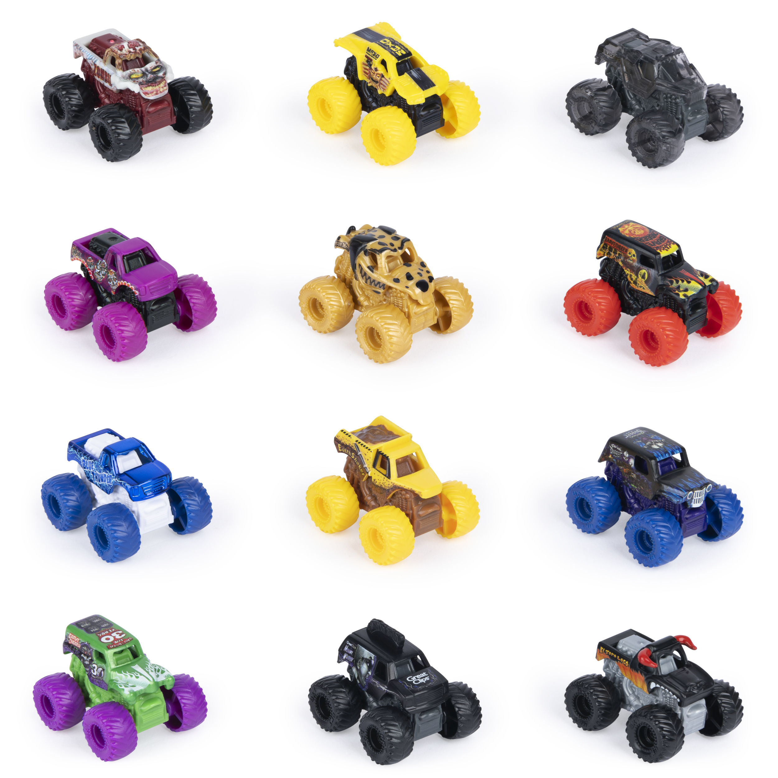 Monster Jam, Official Mini Mystery Collectible Monster Truck (Styles May Vary), 1:87 Scale, Kids Toys for Boys and Girls Ages 3+