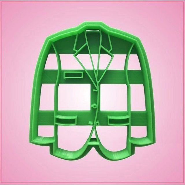 Green Jacket Coupe-Cookies 3-1/2 Pouces de Haut