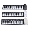 thumbnail image 3 of 49-Key Hand-Rolled Piano with Speaker Portable Folding Children'S Piano Beginner Piano Teaching Instrument White, 3 of 6