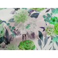 thumbnail image 4 of oneOone Cotton Poplin Green Fabric Florals Sewing Craft Projects Fabric Prints By Yard 56 Inch Wide, 4 of 4