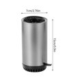thumbnail image 3 of Car Heater Windshield Defroster Portable Electric Car Heater 12V Heating Cooling Fan Warmer Wind Defrosting Anti-Fog Heater Windshield Defogger Defroster 360 Degree Rotation withSuction C, 3 of 8