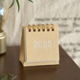 thumbnail image 1 of Mini Calendrier de Bureau 2025 Petit Calendrier de Bureau 2025 à Bascule Debout 2025 Mini Calendrier Décoration de Table Décoration Familiale Pratique Calendrier de Bureau, 1 of 6