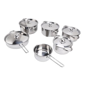 Ensemble d'articles de cuisine, acier inoxydable 7 Ensemble de produits de cuisine résistant à la chaleur sans danger pour la cuisson