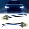 thumbnail image 3 of Headlight Wiring Harness Connector Fog Light Adapter Cable Fog Lamp Wiring Adapter 9005   Headlight Connector Headlight Wiring Harness 2Pcs 9005/9006/H10 Universal Adapter Wiring, 3 of 8