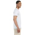 thumbnail image 3 of Gildan Mens Softstyle T-Shirt, 4XL, White, 3 of 3